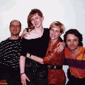 Soldier String Quartet, circa 1986, Dave Soldier, Mary Wooten, Laura Seaton, Ron Lawrence